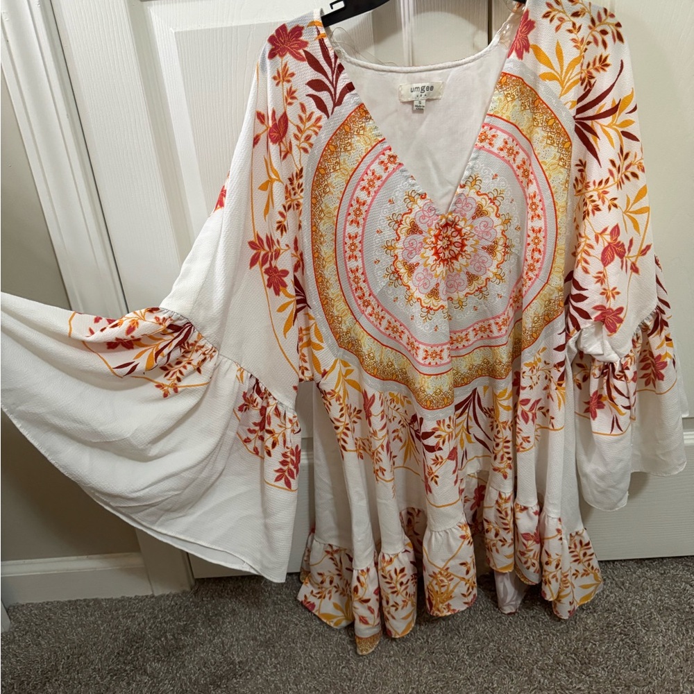 Gorgeous Floral Bohemian Women's Dress